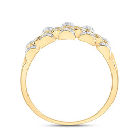 10K Yellow Gold Diamond Men's Ring 7/8 Cttw - Splendid Jewellery
