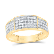 Load image into Gallery viewer, 10K Yellow Gold Diamond Trio Ring Set 1 1/4 Cttw - Splendid Jewellery