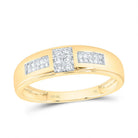 10K Yellow Gold Diamond Trio Ring Set 1/2 Cttw - Splendid Jewellery