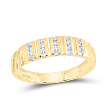 Load image into Gallery viewer, 10K Yellow Gold Diamond Trio Ring Set 1/2 Cttw - Splendid Jewellery
