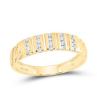10K Yellow Gold Diamond Trio Ring Set 1/2 Cttw - Splendid Jewellery