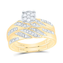 Load image into Gallery viewer, 10K Yellow Gold Diamond Trio Ring Set 1/3 Cttw - Splendid Jewellery