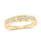 10K Yellow Gold Diamond Trio Ring Set 1/4 Cttw - Splendid Jewellery
