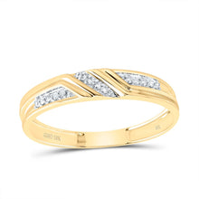 Load image into Gallery viewer, 10K Yellow Gold Diamond Trio Ring Set 3/8 Cttw - Splendid Jewellery