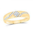 10K Yellow Gold Diamond Trio Ring Set 7/8 Cttw - Splendid Jewellery