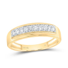 Load image into Gallery viewer, 10K Yellow Gold Diamond Trio Ring Set 7/8 Cttw - Splendid Jewellery