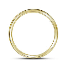 Load image into Gallery viewer, 10K Yellow Gold Round Diamond Men's Wedding Band Ring 1 Cttw - Splendid Jewellery