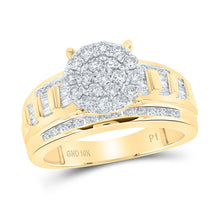 Load image into Gallery viewer, 10K Yellow Gold Round Diamond Ring 1 Cttw - Splendid Jewellery