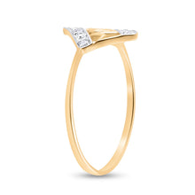 Load image into Gallery viewer, 10K Yellow Gold Round Diamond Women's Mom Mother Accent Ring 1/20 Cttw - Splendid Jewellery