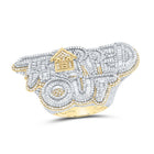 10K Yellow White Diamond "Trapped Out" Men's Ring 7 1/5 Cttw - Splendid Jewellery