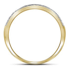 10kt Golden Brilliance Diamond Bridal Wedding Ring Set product Side View 2 from Splendid Jewellery