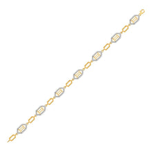 Load image into Gallery viewer, 10kt Golden Geometric Diamond Fashion Bracelet - 1/2 Cttw | Splendid Jewellery - Splendid Jewellery