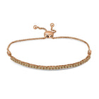 10kt Golden Glow Brown Diamond Bolo Bracelet - 2 Cttw - Splendid Jewellery