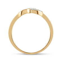 Load image into Gallery viewer, 10kt Golden Romance Diamond Heart Ring - Splendid Jewellery