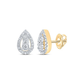 10kt Golden Tears Diamond Earrings - A Timeless Treasure of Elegance - Splendid Jewellery