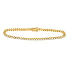 10kt Radiant Glow Diamond Tennis Bracelet - 2 Carat Total Weight in Yellow Gold - Splendid Jewellery