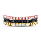 10kt Tri - Tone Gold Convertible Diamond Stackable Band: A Versatile and Mesmerizing Piece of Splendid Jewellery - Splendid Jewellery