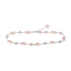 10kt Two - tone Gold Diamond Butterfly Bracelet - A Delicate Flutter of Elegance - Splendid Jewellery