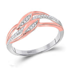 10kt Two - tone Gold Diamond Elegance Ring - Splendid Jewellery