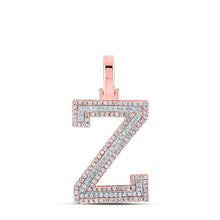 Load image into Gallery viewer, 10kt Two - tone Gold Diamond Initial Pendant: Personalized Elegance and Dazzling Brilliance - Splendid Jewellery