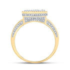 10kt Two - tone Gold Mens Round Diamond I Initial Letter Ring - 1 - 1/5 Cttw: A Dazzling Statement of Individuality - Splendid Jewellery