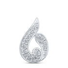 10kt White Gold Diamond Elegance Pendant | Splendid Jewellery - Splendid Jewellery