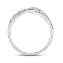 Load image into Gallery viewer, 10kt White Gold Diamond Infinity Heart Ring - A Captivating Symbol of Elegance and Love - Splendid Jewellery