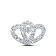 Load image into Gallery viewer, 10kt White Gold Diamond Romance Pendant | Splendid Jewellery - Splendid Jewellery
