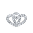 10kt White Gold Diamond Romance Pendant | Splendid Jewellery - Splendid Jewellery