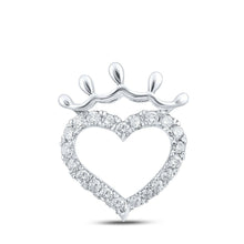 Load image into Gallery viewer, 10kt White Gold Heart of Affection Pendant | Splendid Jewellery - Splendid Jewellery