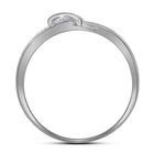 10kt White Gold Heart - Shaped Diamond Ring: A Symbol of Love and Beauty - Splendid Jewellery