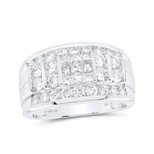 Load image into Gallery viewer, 10kt White Gold Men's Diamond Band Ring - 2 Cttw | Splendid Jewellery - Splendid Jewellery