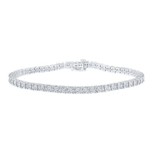 Load image into Gallery viewer, 10kt White Gold Men's Diamond Link Bracelet - Captivating Elegance - Splendid Jewellery