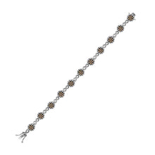 Load image into Gallery viewer, 10kt White Gold Women's Round Brown Diamond Infinity Bracelet - 2 - 1/5 Cttw | Splendid Jewellery - Splendid Jewellery