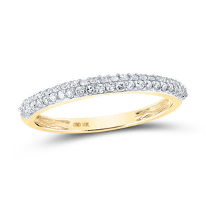 10kt Yellow Gold Baguette Diamond Cluster His and Hers Wedding Set - 2 - 1/3 Cttw | Splendid Jewellery - Splendid Jewellery