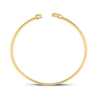 10kt Yellow Gold Diamond Arrow Bangle Bracelet - A Dazzling Delight - Splendid Jewellery