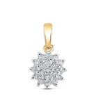 10kt Yellow Gold Diamond Brilliance Pendant | Splendid Jewellery - Splendid Jewellery