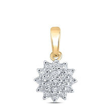Load image into Gallery viewer, 10kt Yellow Gold Diamond Brilliance Pendant | Splendid Jewellery - Splendid Jewellery