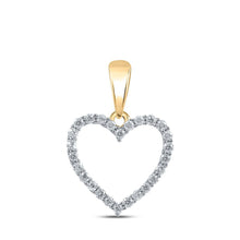 Load image into Gallery viewer, 10kt Yellow Gold Diamond Heart of Affection Pendant | Splendid Jewellery - Splendid Jewellery