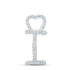 10kt Yellow Gold Diamond Initial & Letter Pendant: A Sparkling Expression of Love - Splendid Jewellery