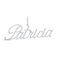 Load image into Gallery viewer, 10kt Yellow Gold Diamond Initial &amp; Letter Pendant - Personalized Elegance - Splendid Jewellery
