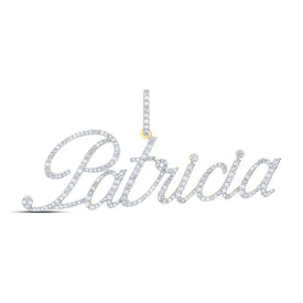 10kt Yellow Gold Diamond Initial & Letter Pendant - Personalized Elegance - Splendid Jewellery