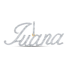 Load image into Gallery viewer, 10kt Yellow Gold Diamond Initial &amp; Letter Pendant - Personalized Elegance and Sparkling Brilliance by Splendid Jewellery - Splendid Jewellery