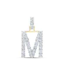 Load image into Gallery viewer, 10kt Yellow Gold Diamond Initial Pendant - Personalized Elegance - Splendid Jewellery