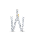 10kt Yellow Gold Diamond Initial Pendant - Personalized Elegance and Brilliance - Splendid Jewellery