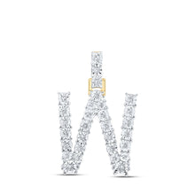 Load image into Gallery viewer, 10kt Yellow Gold Diamond Initial Pendant - Personalized Elegance and Brilliance - Splendid Jewellery