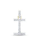 10kt Yellow Gold Diamond Initial Pendant | Personalized Letter Necklace with Sparkling Diamonds - Splendid Jewellery