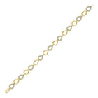10kt Yellow Gold Diamond Link Fashion Bracelet - 1/2 Cttw - Splendid Jewellery
