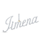 10kt Yellow Gold Diamond Monogram Pendant | Personalized Initial & Letter Necklace | Splendid Jewellery - Splendid Jewellery