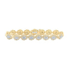 10kt Yellow Gold Diamond Teardrop Link Bracelet - 2 - 1/5 Cttw - Splendid Jewellery